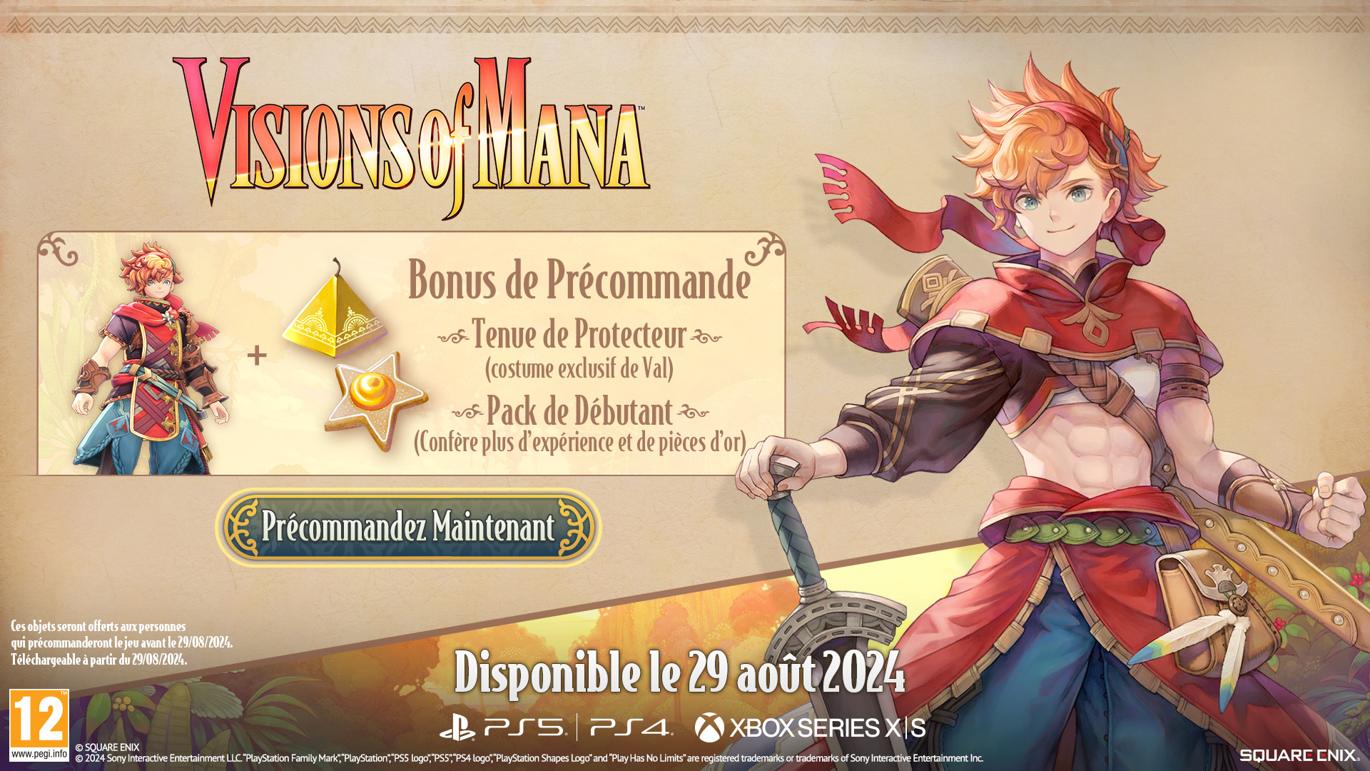 Visions Of Mana PS5 - Précommande, prix & date de sortie | fnac